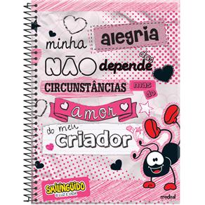 Caderno Universitário Credeal Smilinguido Luz e Vida 1 Matéria 208601 - 96 Folhas