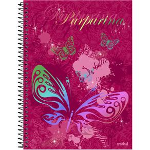 Caderno Credeal Purpurina 200780 - 96 Folhas