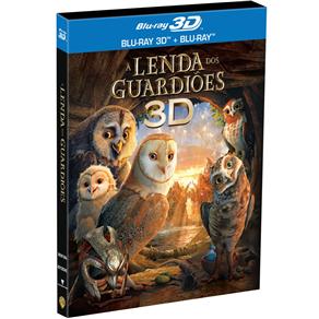 Blu-Ray 3D - A Lenda dos Guardiões - 2 Discos