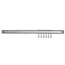 Barra de Aço Inox Euro Home com 6 Ganchos ORG31...
