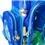 Mochila Pacific Peixonauta Mundo Águas Azul + Estojo Duplo Pacific Peixonauta Mundo das Águas Azul + Lancheira Pacific Peixonauta Mundo das Águas Azul