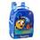 Mochila Pacific Peixonauta Mundo Águas Azul + Estojo Duplo Pacific Peixonauta Mundo das Águas Azul + Lancheira Pacific Peixonauta Mundo das Águas Azul