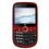 Celular Desbloqueado ZTE X993 Vermelho com Teclado Qwerty, Dual Chip, Câmera 2MP, Bluetooth, Rádio FM, MP3 e Fone de Ouvidor