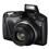 Câmera Canon SX150is Preta com14.1MP, Visor LCD 3.0”,  Vídeo HD, Zoom Óptico 12x, Estabilizador, Detector de Face e Sorriso + Cartão SD 4GB