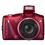 Câmera Canon SX150is Vermelha com 14.1MP, LCD 3.0”,  Vídeo HD, Zoom Óptico 12x, Estabilizador, Detector de Face e Sorriso + Cartão SD 4GB 