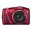 Câmera Canon SX150is Vermelha com 14.1MP, LCD 3.0”,  Vídeo HD, Zoom Óptico 12x, Estabilizador, Detector de Face e Sorriso + Cartão SD 4GB 