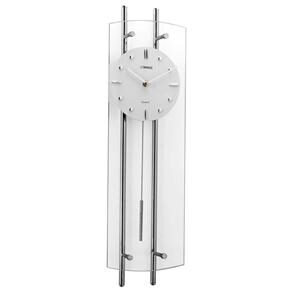 Relógio de Parede Herweg Pendulo 5332 Vidro - 68x18 cm