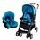 Carrinho de Bebê Infanti Travel System Gaggia E19 899I Contour Sky com Bebê Conforto
