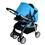 Carrinho de Bebê Infanti Travel System Gaggia E19 899I Contour Sky com Bebê Conforto