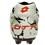 Chuteira Lotto Campo Groovy FG Branco/Laranja.