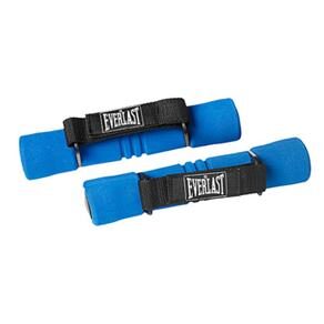 Peso 2,2Kg Everlast Soft Dumbell com Alça - Azul/Preto