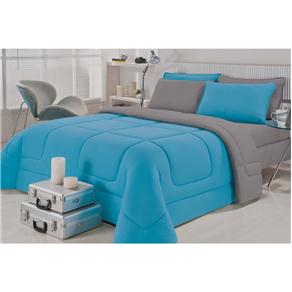 Edredom Queen Brilhante Inverno City 1271