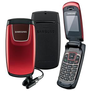 Celular Vivo Samsung SGH-C276 Vermelho com Rádio FM, Viva-Voz e Fone de Ouvido
