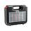 Furadeira Elétrica 3/8" e Parafusadeira à Bateria 3,6V Black&Decker TM505K9036 com Maleta Plástica - 500W + Jogo de Brocas/Pontas Black&Decker