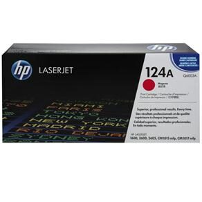 Cartucho de Toner HP 124A Q6003A - Magenta