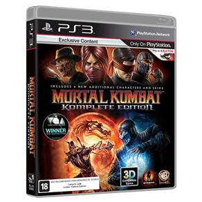 Jogo Mortal Kombat Komplete Edition  - PS3