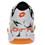 Chuteira de Futsal Lotto Groovy ID Branco/Laranja.