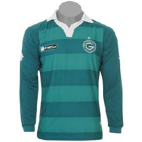 Camisa Lotto Goiás I 2011 Nº 11 ML - Verde