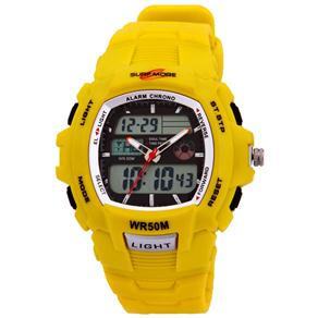 Relógio Masculino Anadigi Surf More 4018391M - Amarelo 