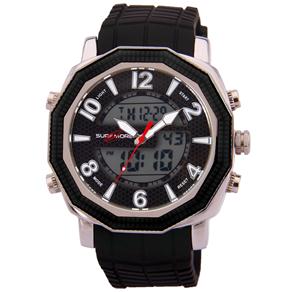 Relógio Masculino Anadigi Surf More Trend 4021391M - Preto 