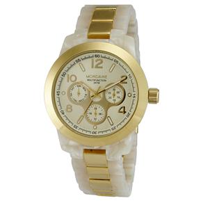 Relógio Feminino Analógico Mondaine Multifunção 94290LPMGDP2 – Marfim
