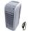 Climatizador de Ar Consul Bem Estar C1F06AB c/ Controle Remoto 110v + Relógio Unissex Digital 4 Fun Ion - Preto - Tam. M