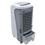 Climatizador de Ar Consul Bem Estar C1F06AB c/ Controle Remoto 110v + Relógio Unissex Digital 4 Fun Ion - Preto - Tam. M