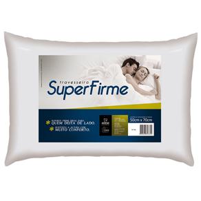 Travesseiro de Fibra de Poliéster Fibrasca Super Firme