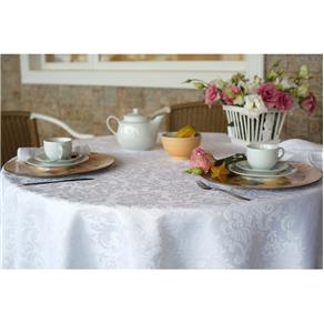 Toalha de Mesa Redonda Mehndi Prática Firenze 180 cm 