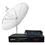 Kit Antena Parabólica e Receptor Digital/Analógico Cromus CAD 1000 TVFT 15 – 1,50 M