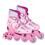 Kit Patins Ajustável Aces Fenix  34-37 AD-01R - Rosa