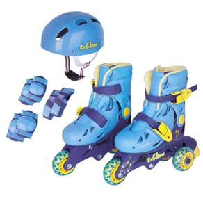 Patins Triline Ajustável Aces Fenix 26-29 TL01A - Azul