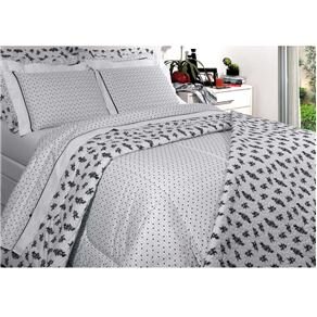 Jogo de Cama Casal Kacyumara Ducent Clorella 200 Fios