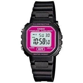 Relógio Feminino Digital Casio LA-20WH-4ADF – Preto/Lilás