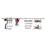 Suporte Para Cozinha Euro Home Kit Big Aço Cromado e Inox - 6 Peças