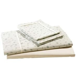 Jogo de Cama Solteiro Buddemeyer Nina 200 Fios - Verde