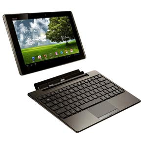 Tablet Asus TF101-1B199A c/ 16GB, Wi-Fi, Bluetooth, Micro/Mini HDMI, Tela 10.1" e Android 3.0 + Teclado para Tablet Asus Eee Station - Marrom