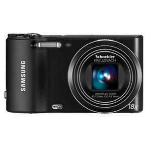 Câmera Samsung Smart WB150F Preta c/ LCD 3,0”, 14.2MP, Zoom Óptico 18x, Conexão Wi-fi, Vídeo HD, Panorâmica e Estabilizador de Imagem + Micro SDHC 8GB