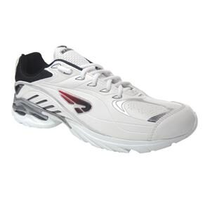 Tênis Rainha System Fast Branco/Prata/Vermelho