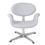 Poltrona Sulflex Tulipa em Curvim - Branco