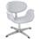 Poltrona Sulflex Tulipa em Curvim - Branco