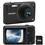 Câmera Digital Samsung ES68/PBBR, Preta c/ 12.2MP, Zoom Óptico 5x,Cartão de Memória 4GB + Celular Desbloqueado Samsung Duos Basic E1182 Preto/Prata