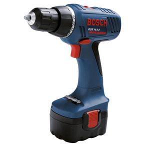 Furadeira/Parafusadeira Bosch à Bateria GSR 14,4-2 com 2 Baterias e Maleta para Transporte - 14,4V 