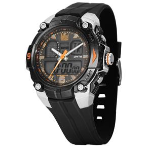 Relógio Masculino Anadigi Dumont Thunder SM12121T - Preto 