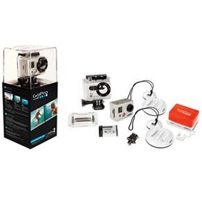 Câmera Filmadora GoPro HERO2 Surf Editon CHDSH-002 Prata c/ 11MP, Vídeo em HD (1080p) com 30qps, Estabilizador de Imagem e Filma c/ Pouca Luz