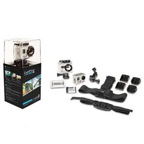 Câmera Filmadora GoPro Outdoor Edition Hero2 CHDOH-002 Prata c/ 11MP, Vídeo Full HD (1080p) com 30qps, Estabilizador de Imagem e Filma c/ Pouca Luz