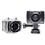 Câmera Filmadora Xtrax Sport SD20F Preta c/ LCD Móvel 1,5”, 8MP, Full HD, Foto Panorâmica, Estabilizador e A prova d' Água
