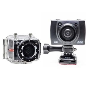 Câmera Filmadora Xtrax Sport SD20F Preta c/ LCD Móvel 1,5”, 8MP, Full HD, Foto Panorâmica, Estabilizador e A prova d' Água