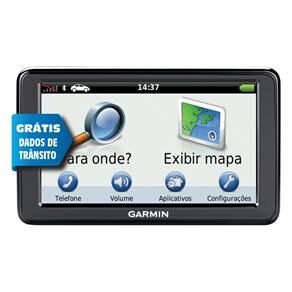GPS Garmin Nuvi 2565LT Tela de 5’’ Touchescreen, Bluetooth, Inclui mapa de 11 países, alerta de Radar e informações em tempo real do trânsito – Preto
