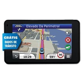 Navegador GPS Garmin Nuvi 3460LT com Tela de 4,3’’ Touchscreen, Bluetooth e Alerta de Radar